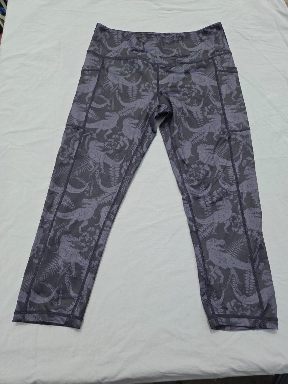 Constantly Varied Gear T-Flex Capri Leggings L EUC